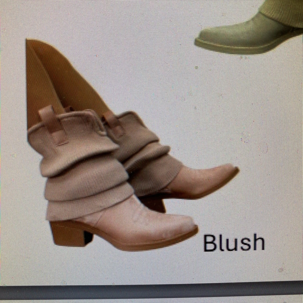 🍁Fall/ Autumn Sale🍁Darling Slouchy Mini🤠 Cowboy Boots Blush/Pink NIB